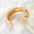 European and American exaggerated style bracelet with irregular surface