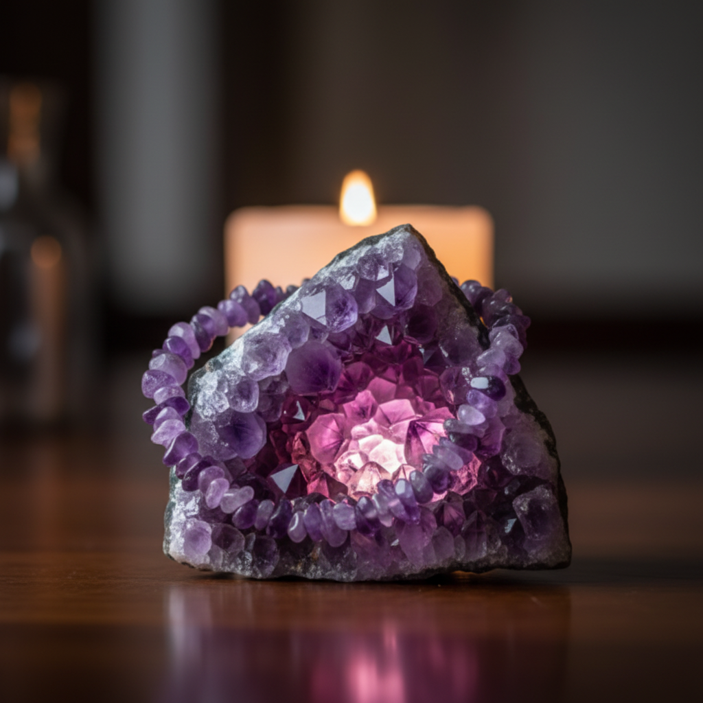 Ametista Geode Vela