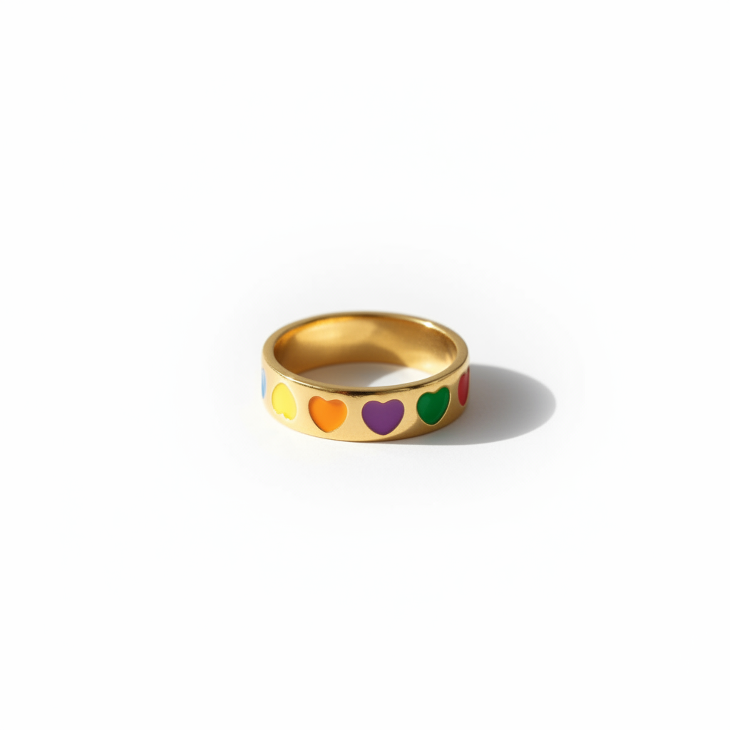 Anel Chromia — dourado