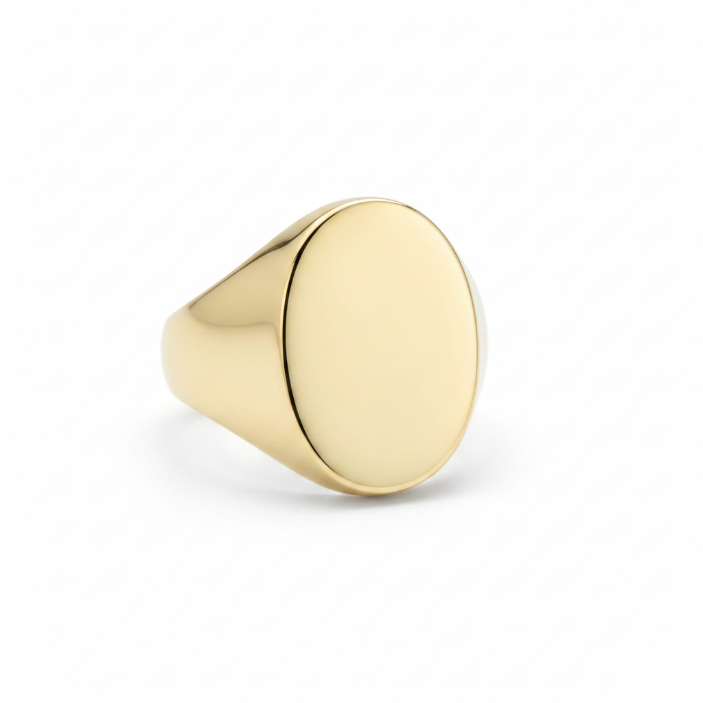 Anel Empreinte — dourado top