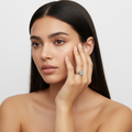 Anel Empreinte — modelo prata correto
