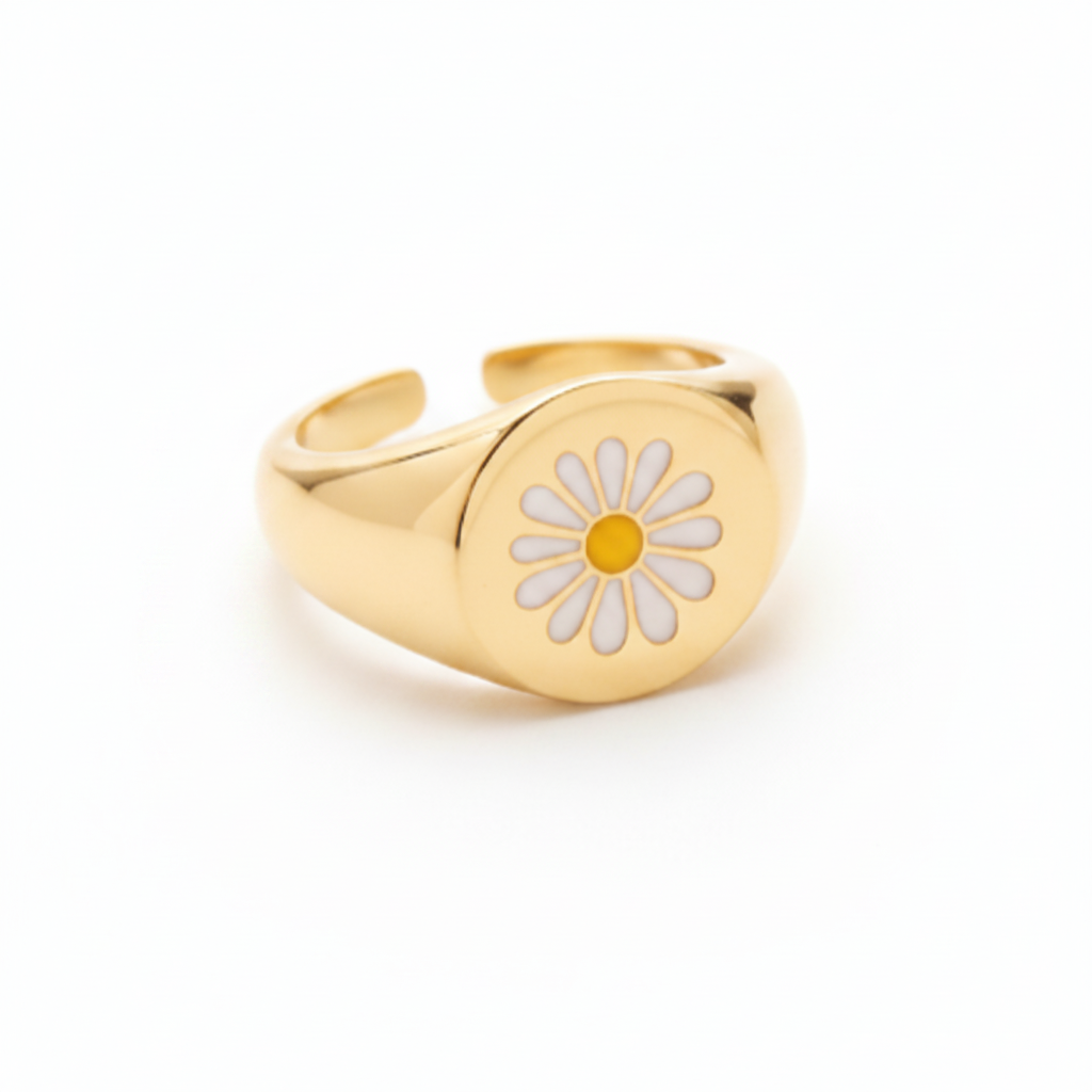 Anel Fleuret — fundo branco v3