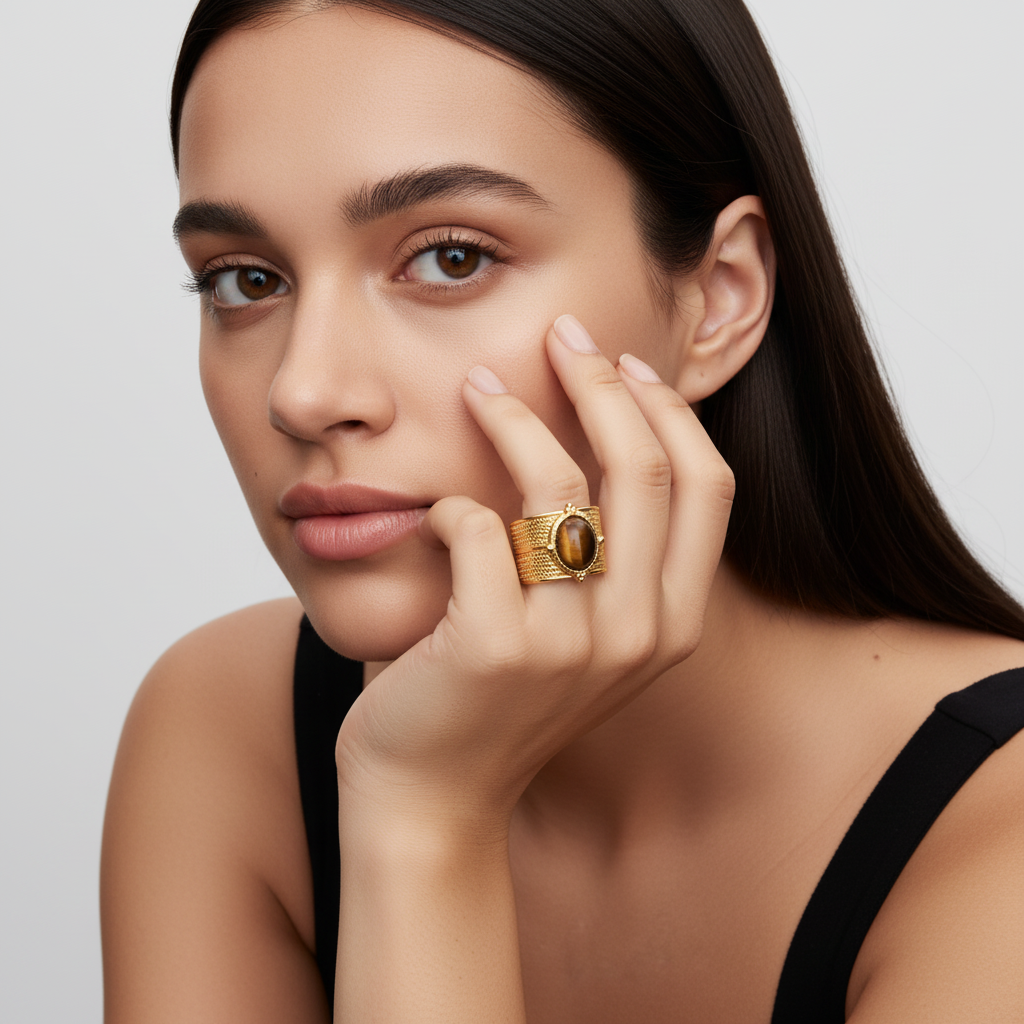 Anel Regard Doré — modelo