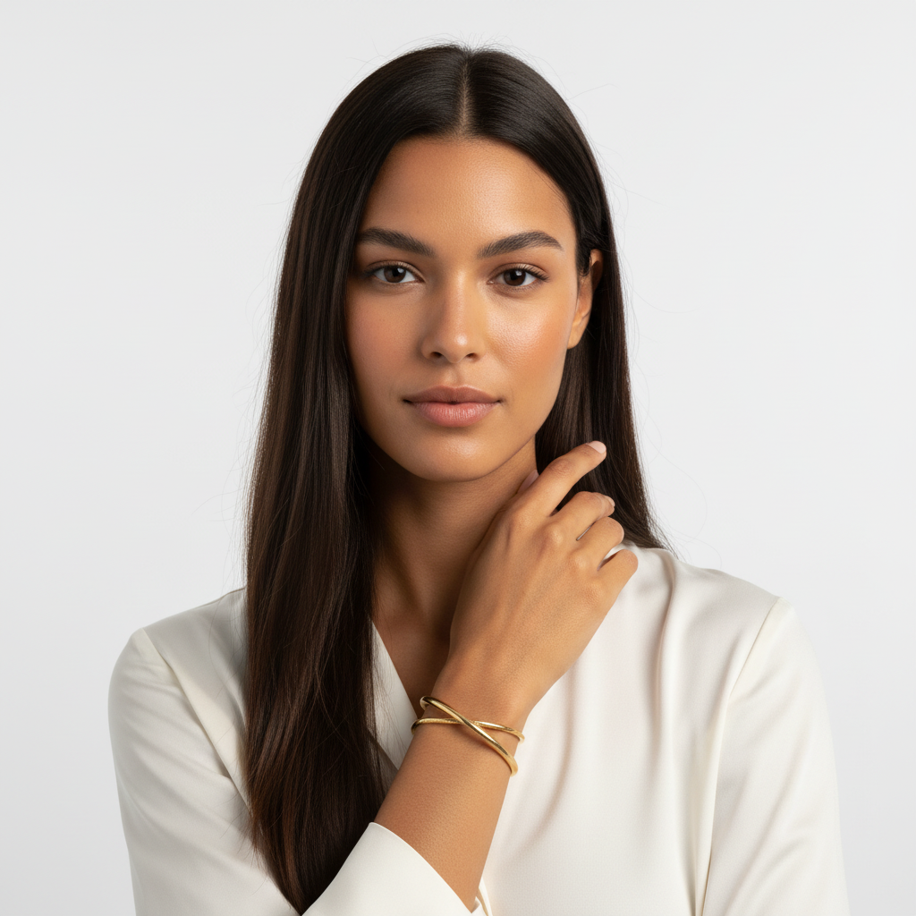 Bracelete Entrelacé — modelo