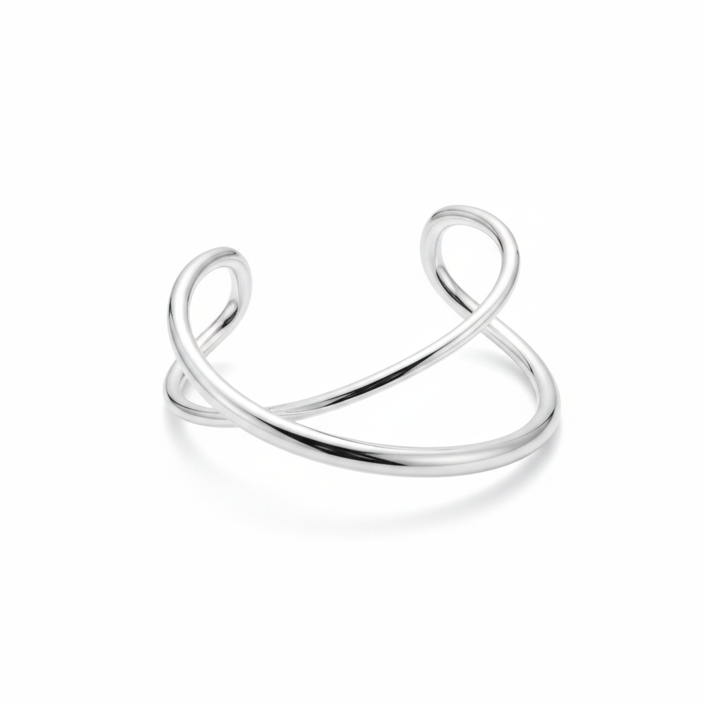 Bracelete Entrelacé Prata