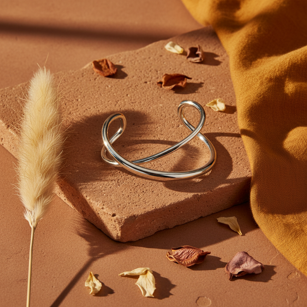 Bracelete Prateada — Still Life