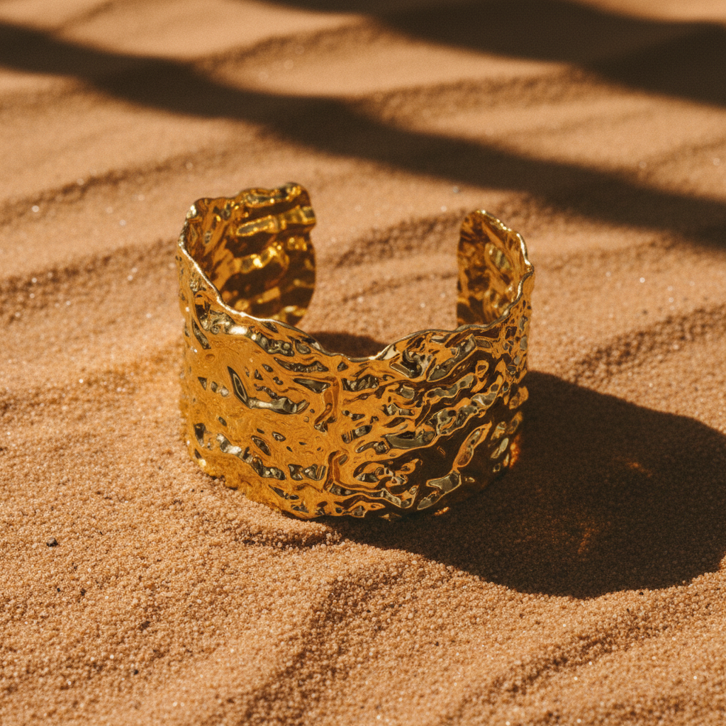 Bracelete — só artigo, terracota