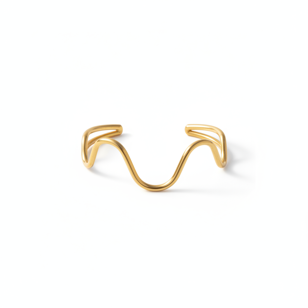 Bracelete Vague flat lay