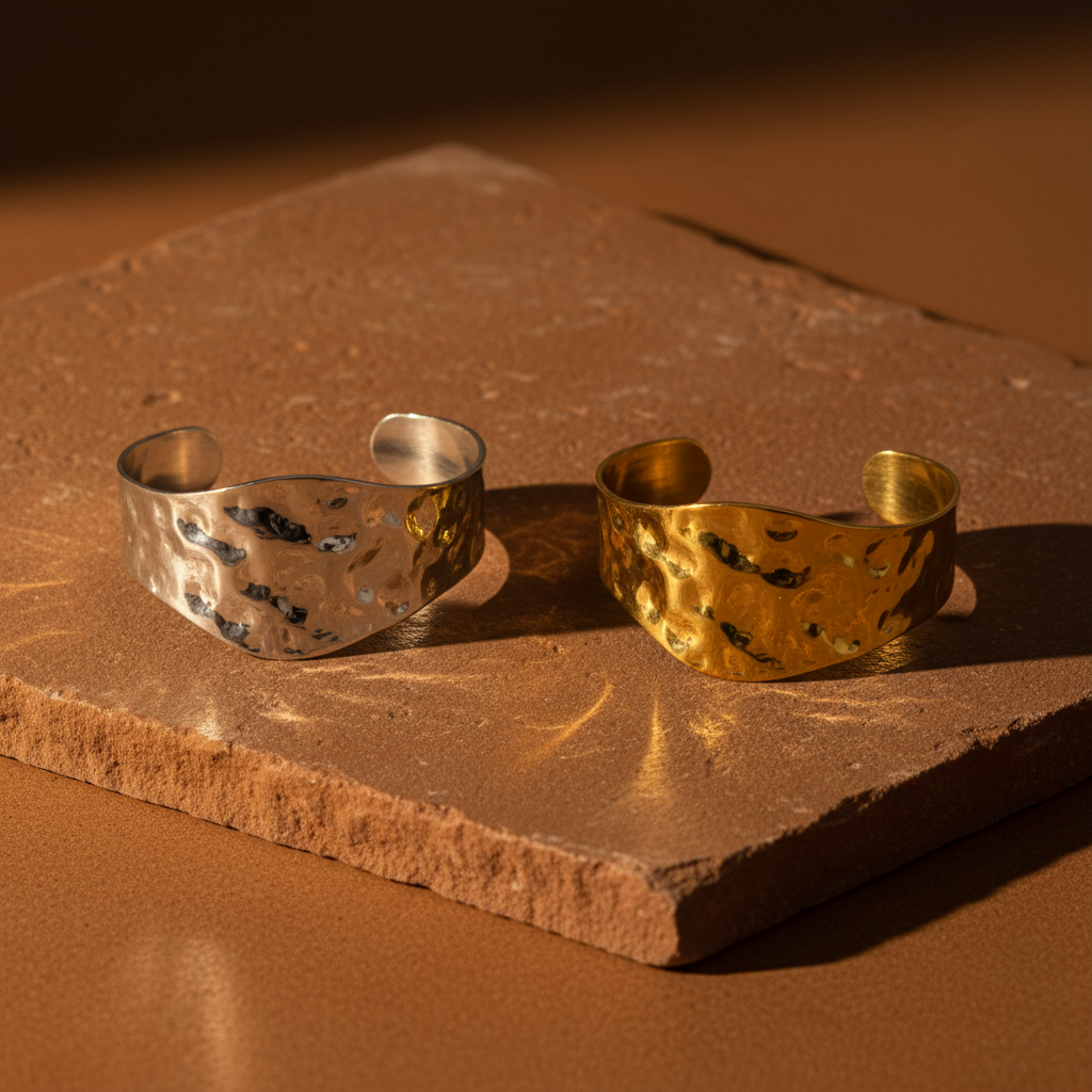 Bracelte Ouro e Prata Duo