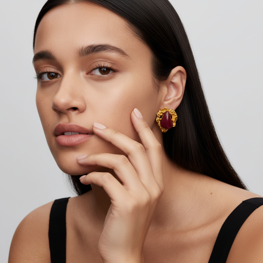 Brinco Écaille Dorée — modelo