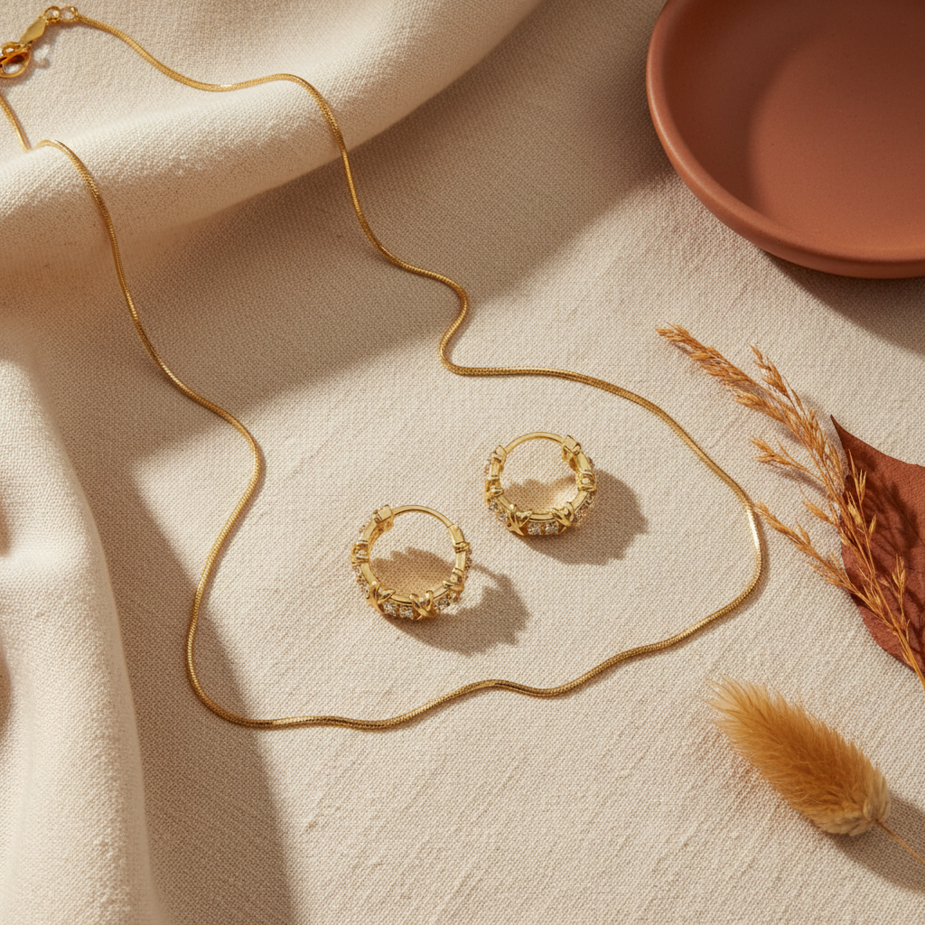 Brincos Cristal Editorial