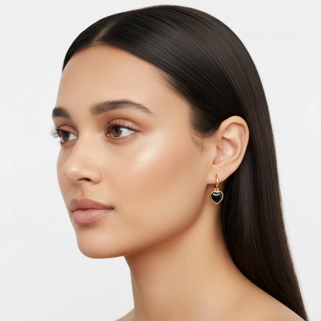 Brincos Obsidienne — modelo