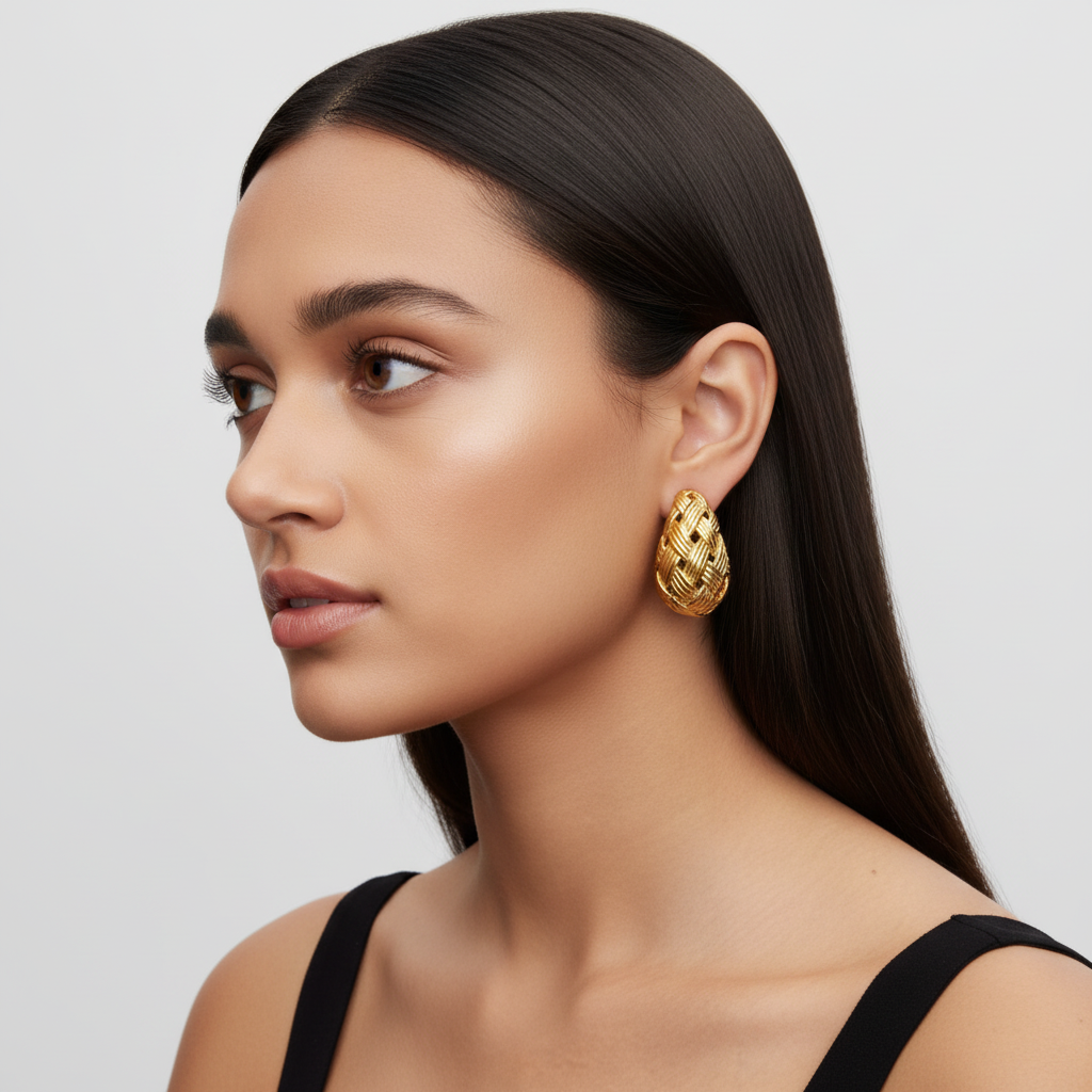 Brincos Tresse — modelo