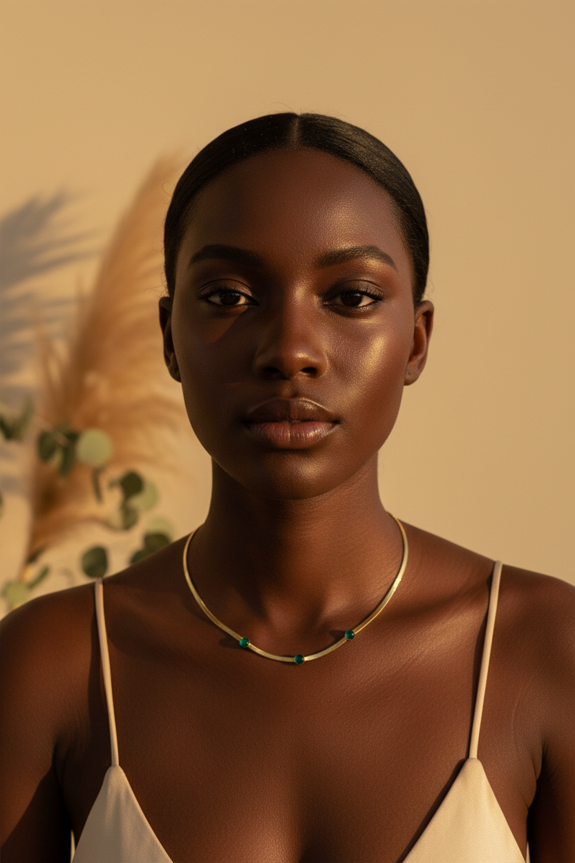 Colar Esmeralda — Modelo