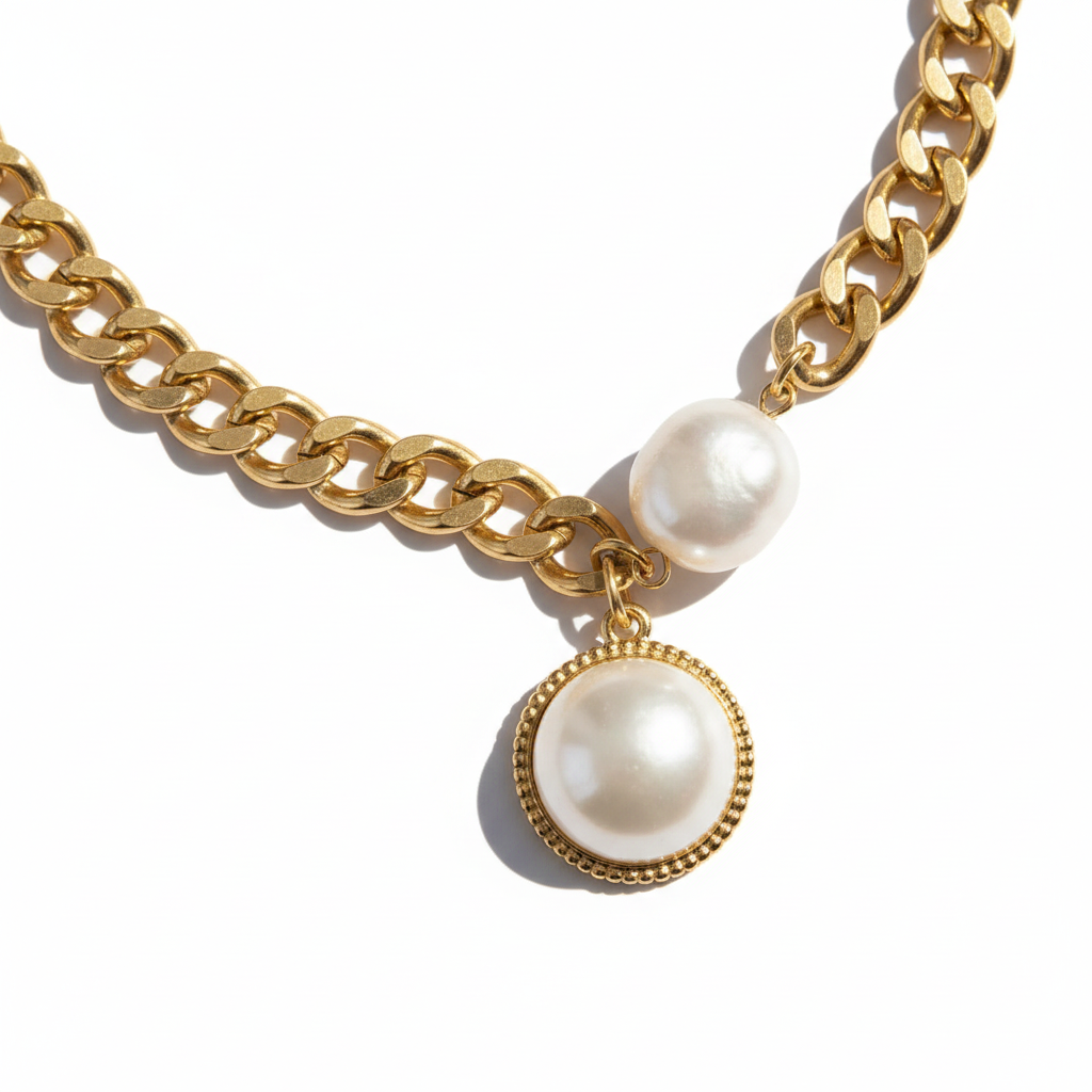 Colar Havane close-up