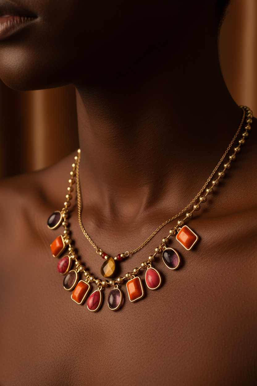 Colar Laranja Editorial
