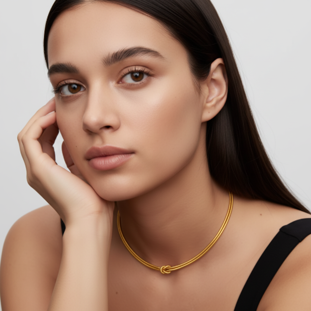 Colar Lien Doré — modelo ouro
