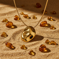 Colar orgânico — vibe gold