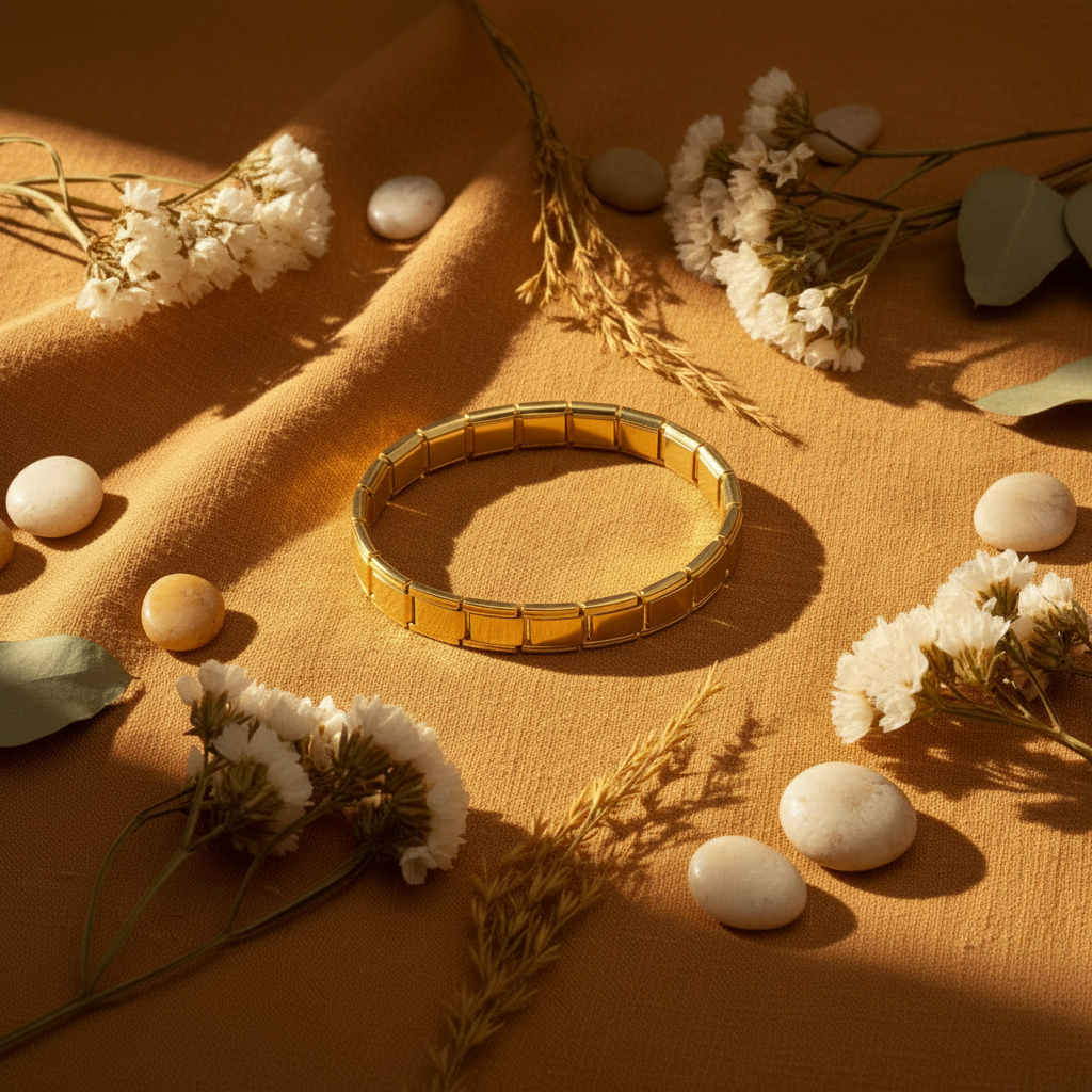 Maille Dorée — flat lay 1:1