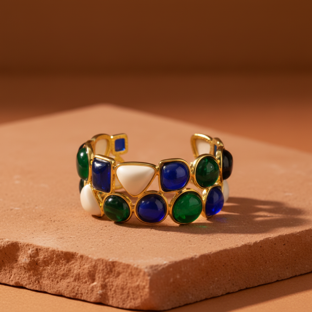 Pulseira Azul Verde - Terracota