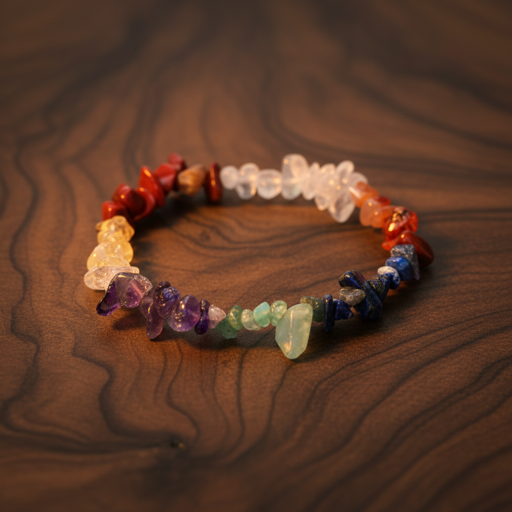 Pulseira Chakra Madeira