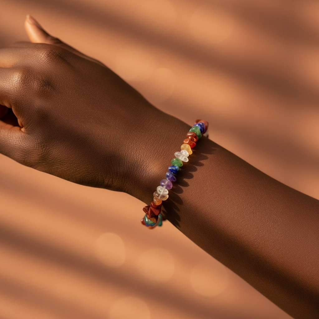 Pulseira Chakra — modelo 1:1