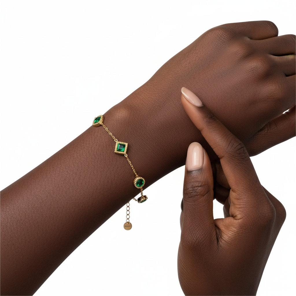 Pulseira Esmeralda — modelo