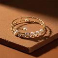 Pulseira Espiral Branca