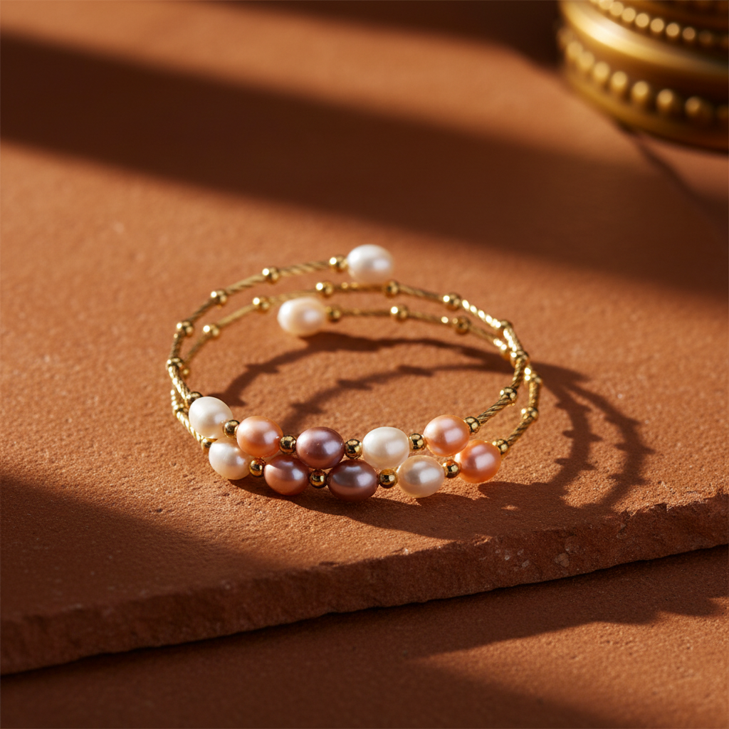 Pulseira Espiral Malva
