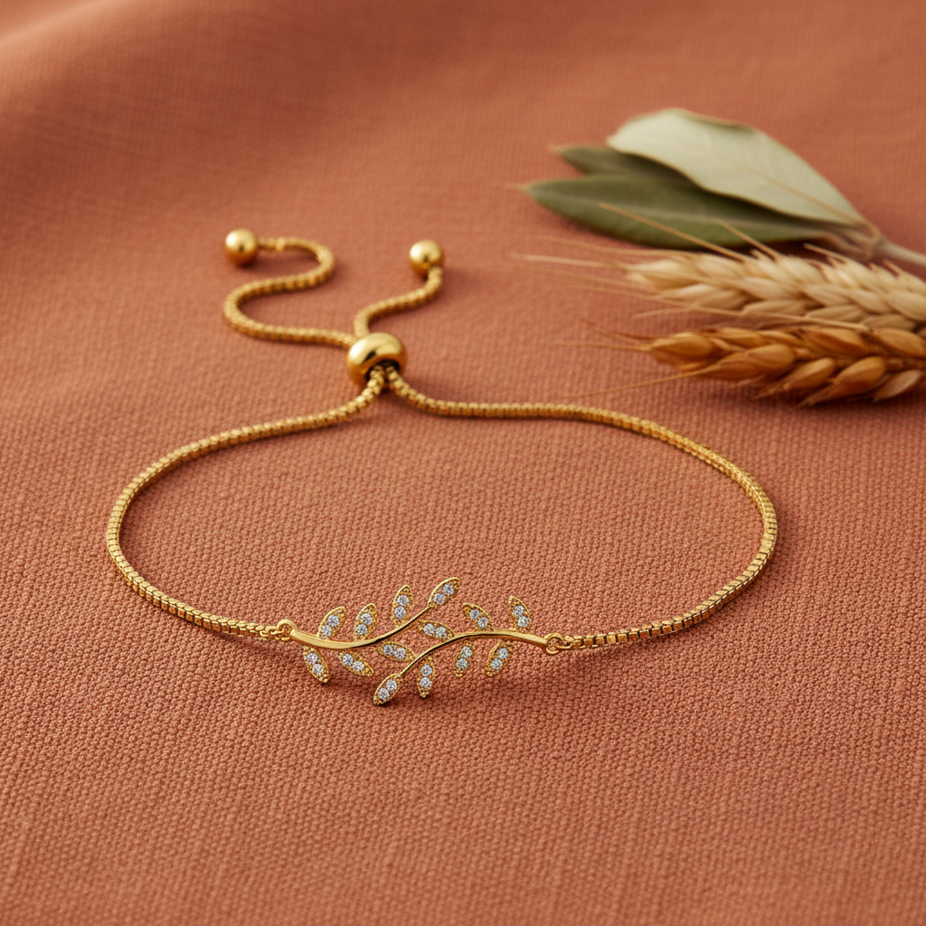 Pulseira Folha Gold