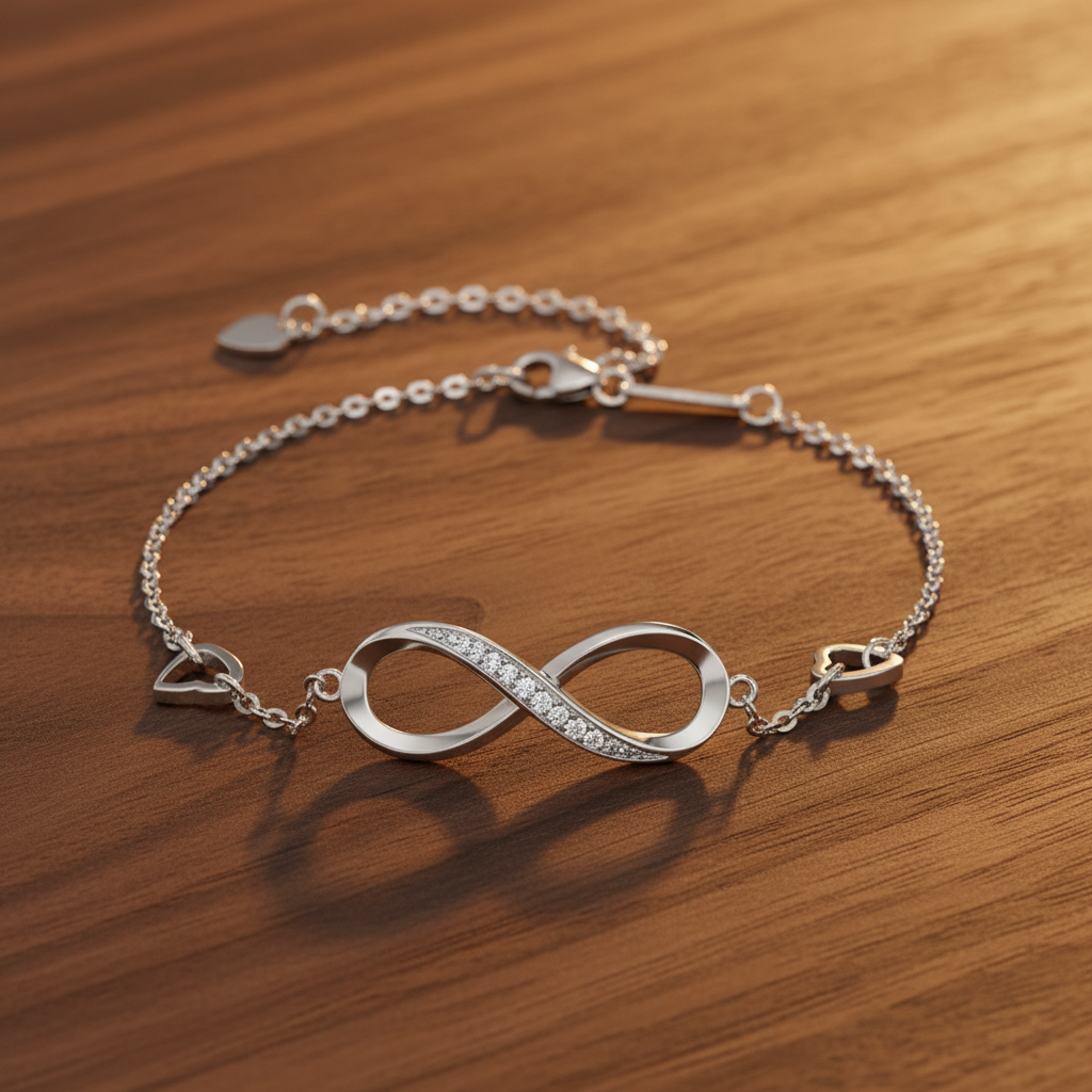 Pulseira Infinito Madeira
