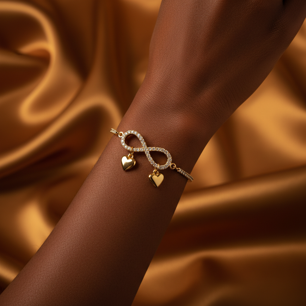 Pulseira Infinito — modelo 1:1