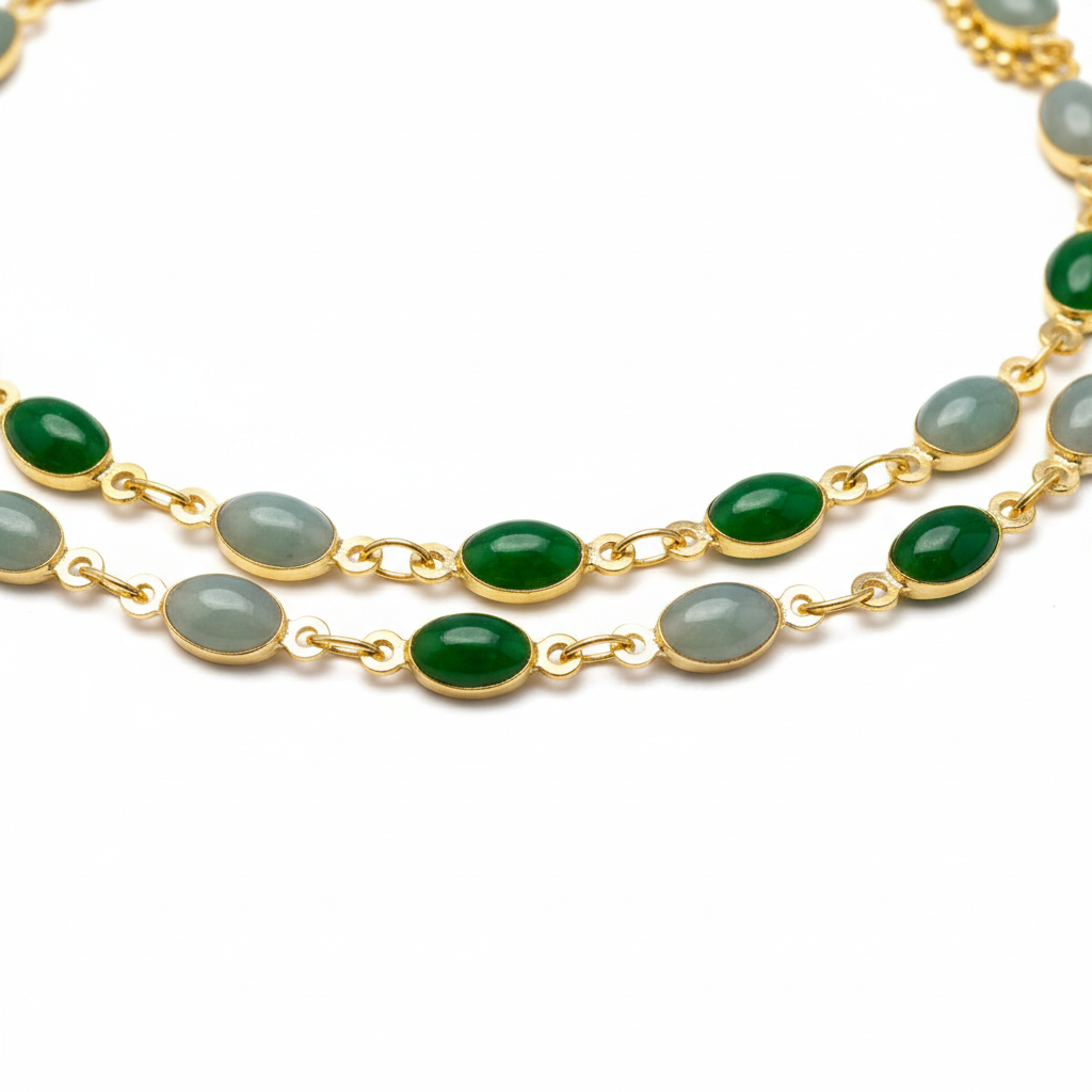 Pulseira Jade — close-up