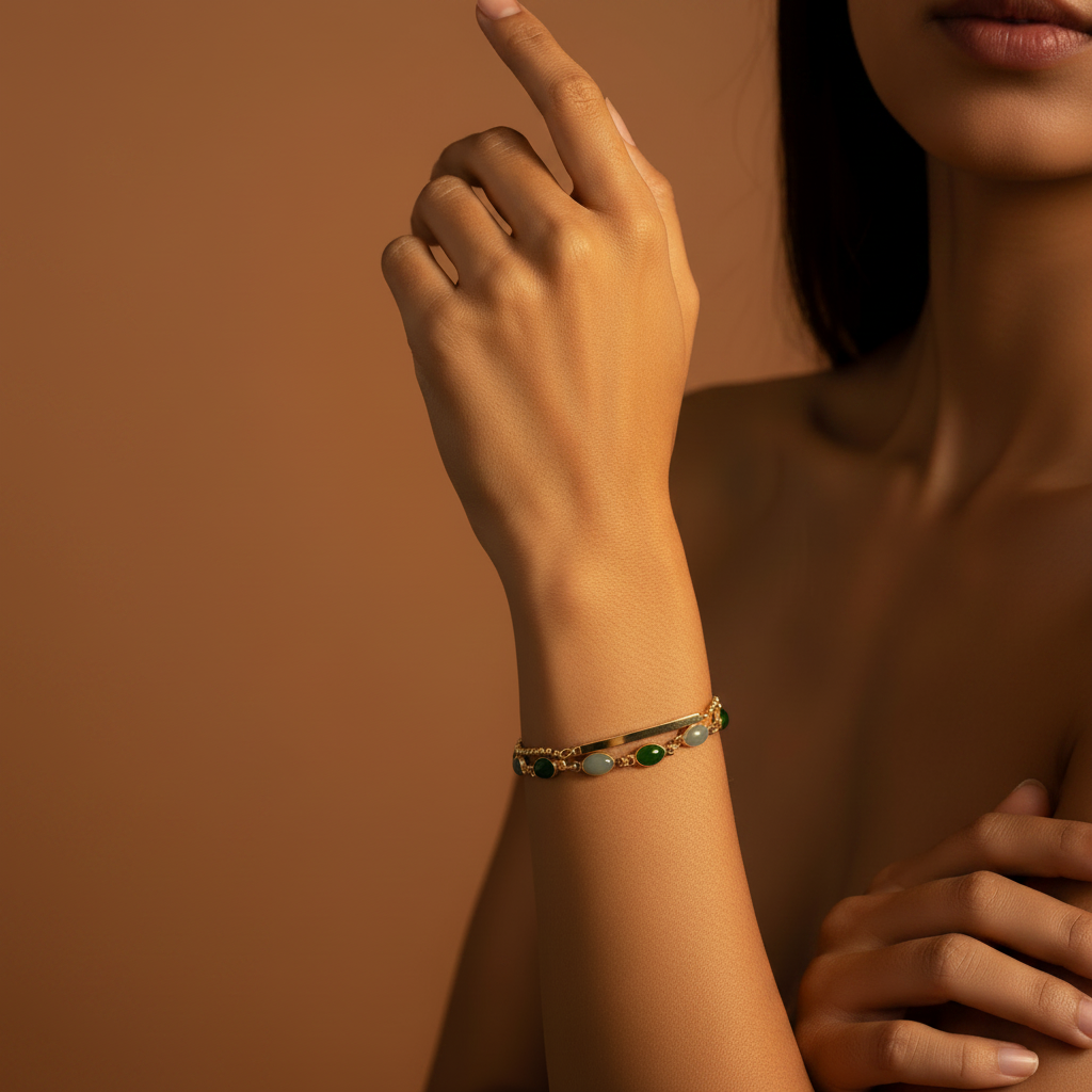 Pulseira Jade — modelo 1 1:1