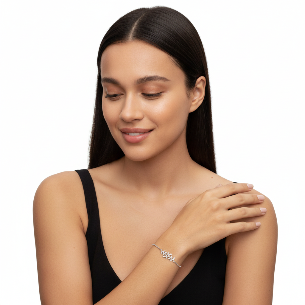 Pulseira Laurel modelo pose alternativa
