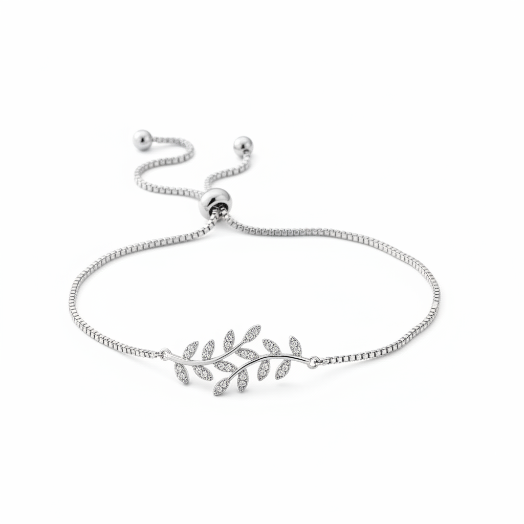 Pulseira Laurel — Prata