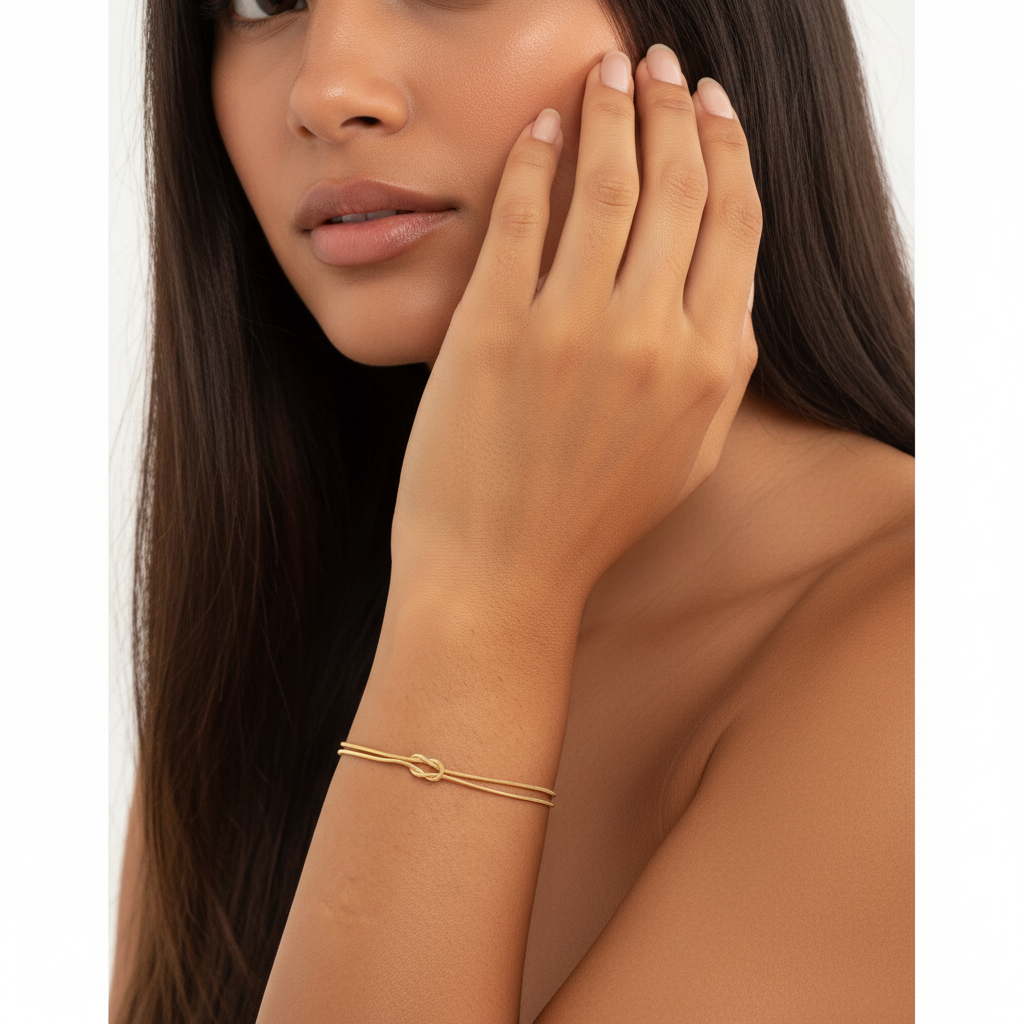 Pulseira nó modelo