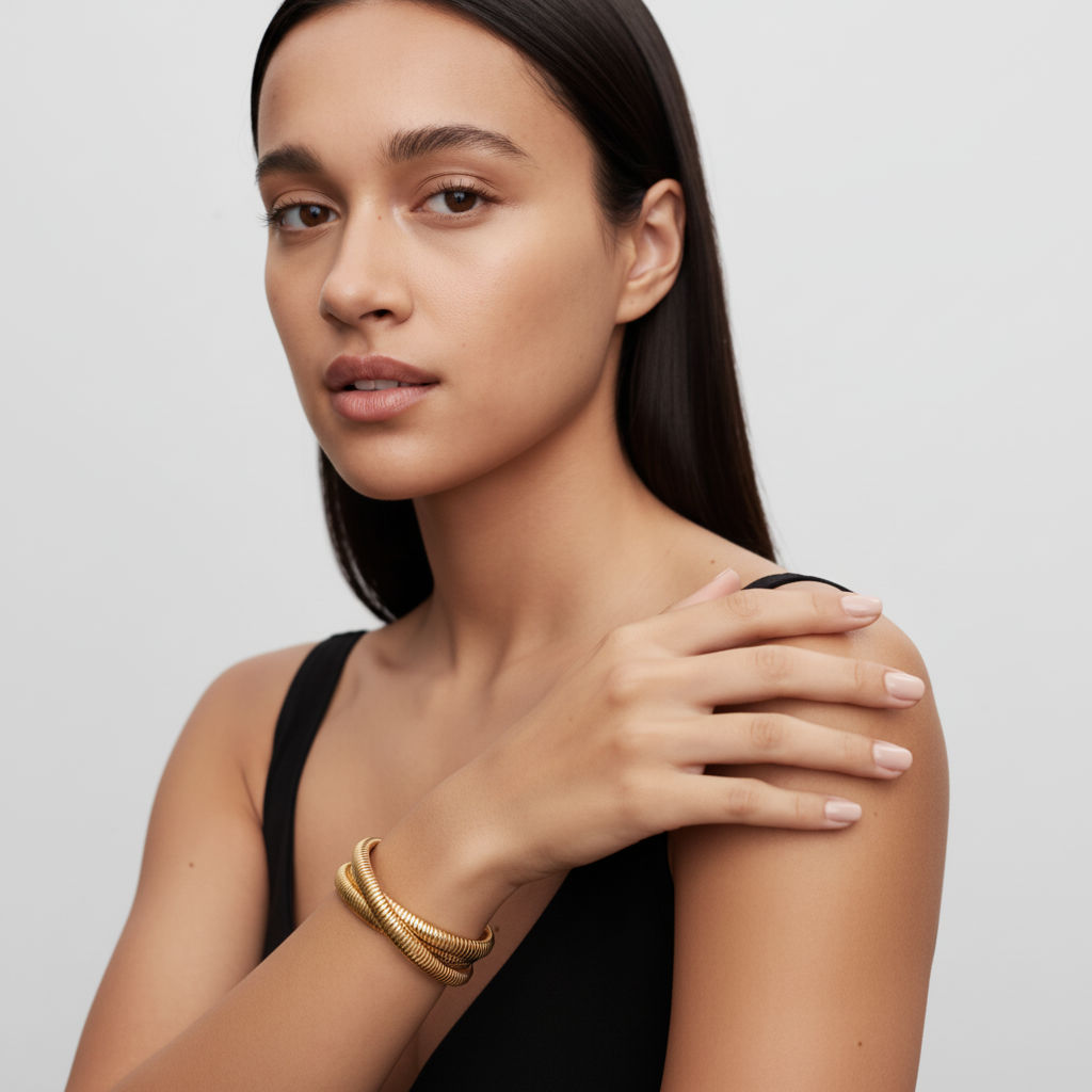 Pulseira Serpentine modelo rosto