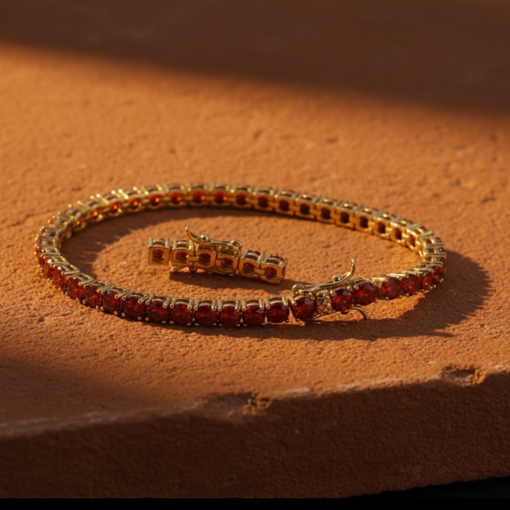 Pulseira Tênis Terracota